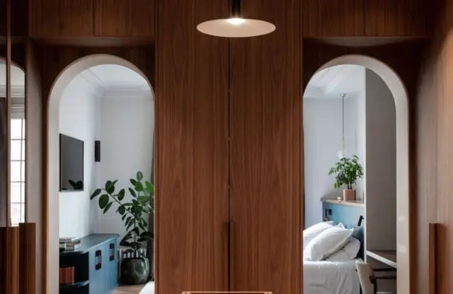 Décor imitation bois