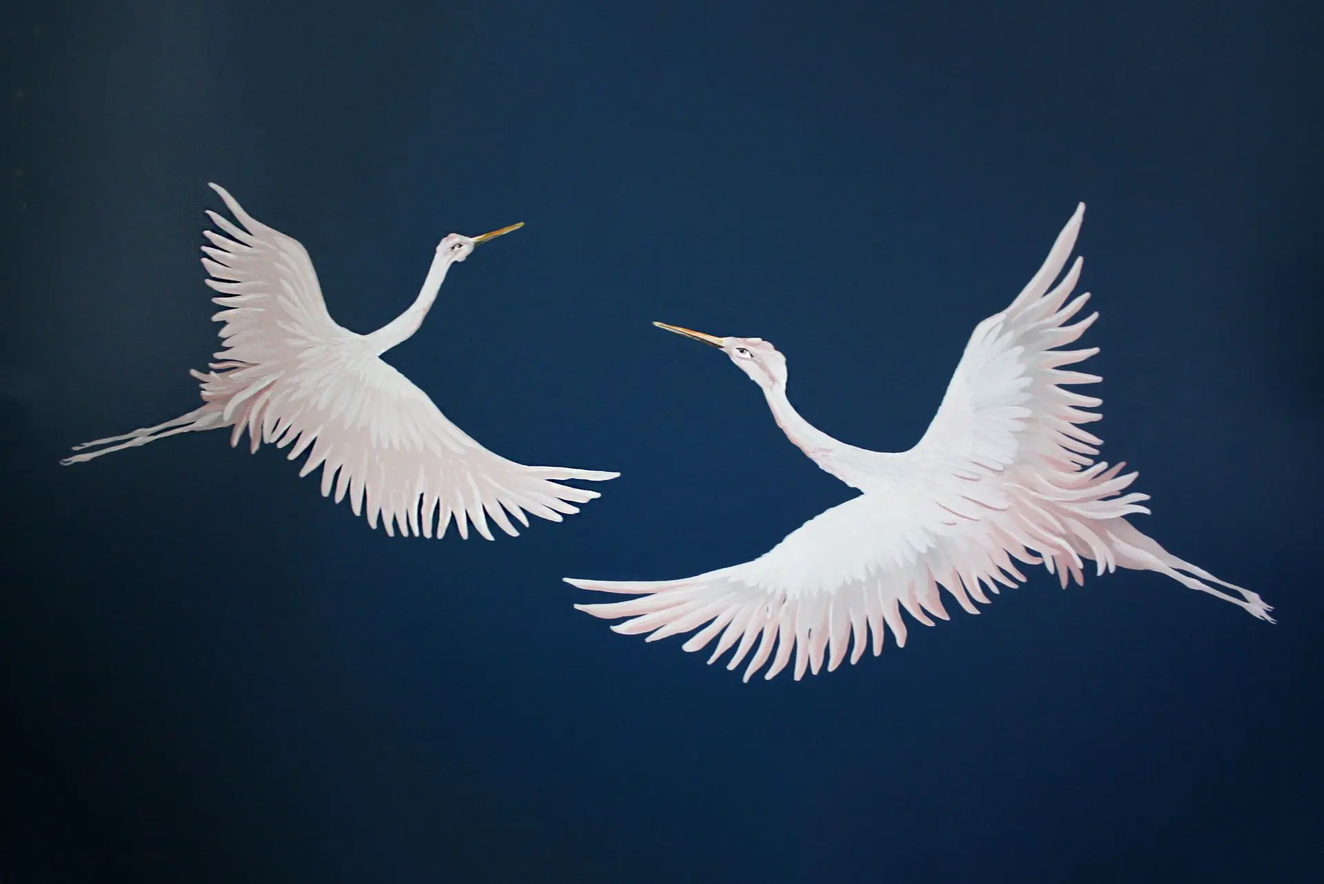 Décor peint mural
